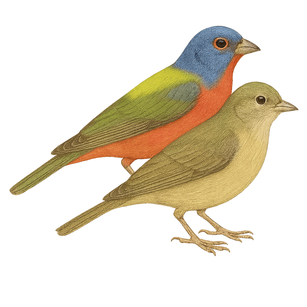 工芸品 milktea birds  Bunting The 8 Species of Buntings in North America | Nest Box Live